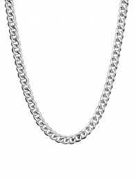 Edelstahl Kette "Curb Chain" per cm 